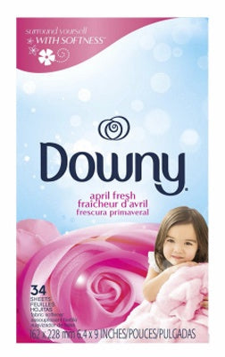 DOWNY DRY SHEET 34 CT APRIL FRESH