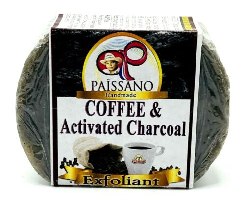 PAISSANO JABONE DE CAFE & ACT. CHARCOAL SOAP 4 OZ