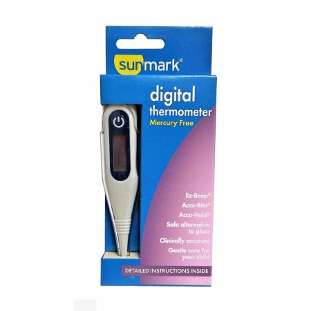 DIGITAL THERMOMETER MERCURY FREE - 1 CT - SM