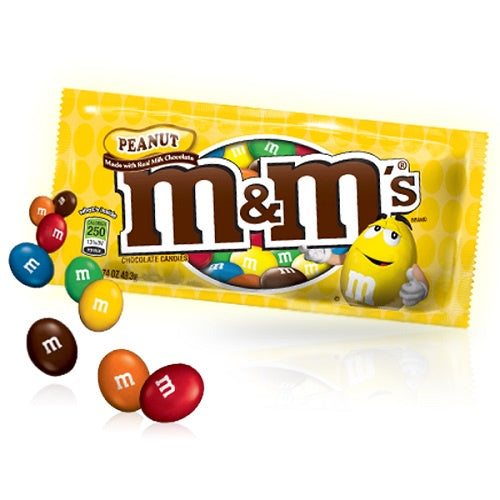 M & M PEANUT CANDY 1.74 oz