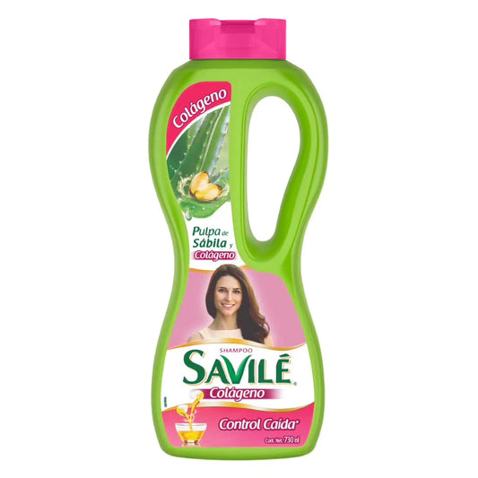 SAVILE SHAMPOO WITH  COLLAGEN CONTROL CAIDA 730 ML