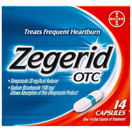 ZEGERID OTC CAPSULES - 14 CT