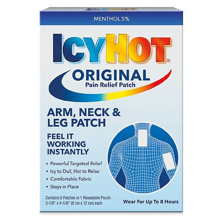 ICY HOT PATCH ARM, NECK &LEG PATCH 1 CT