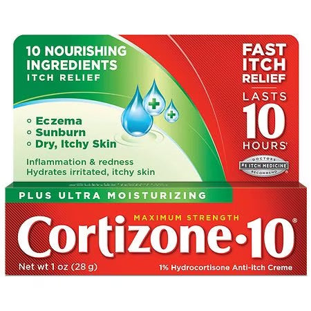 CORTIZONE-10 1 OZ 10 NOURISHING INGREDIENTS ANTI- ITCH CREME