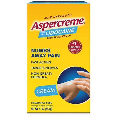 Aspercreme Lidocaine Pain Relieving Creme - 2.7 oz