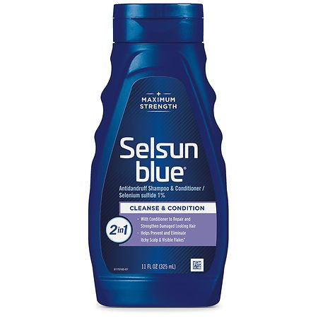 SELSUN BLUE CLEANSE & CONDITION 11 OZ