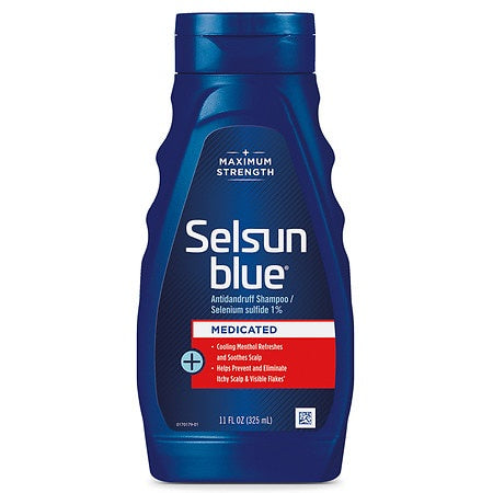 SELSUN BLUE MAXIMUM STRENGTH MEDICATED 11 OZ