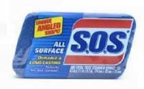 S.O.S ALL SURFACE SCRUBBER SPONGE 1CT