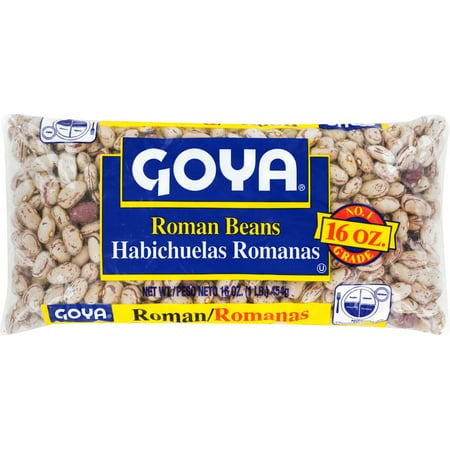 Roman Beans  16 OZ  Bag-  GOYA #2483