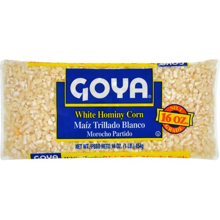 White Hominy Corn - 16 OZ # 2497