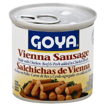 VIENNA SAUSAGE  4.6 oz GOYA # 3321