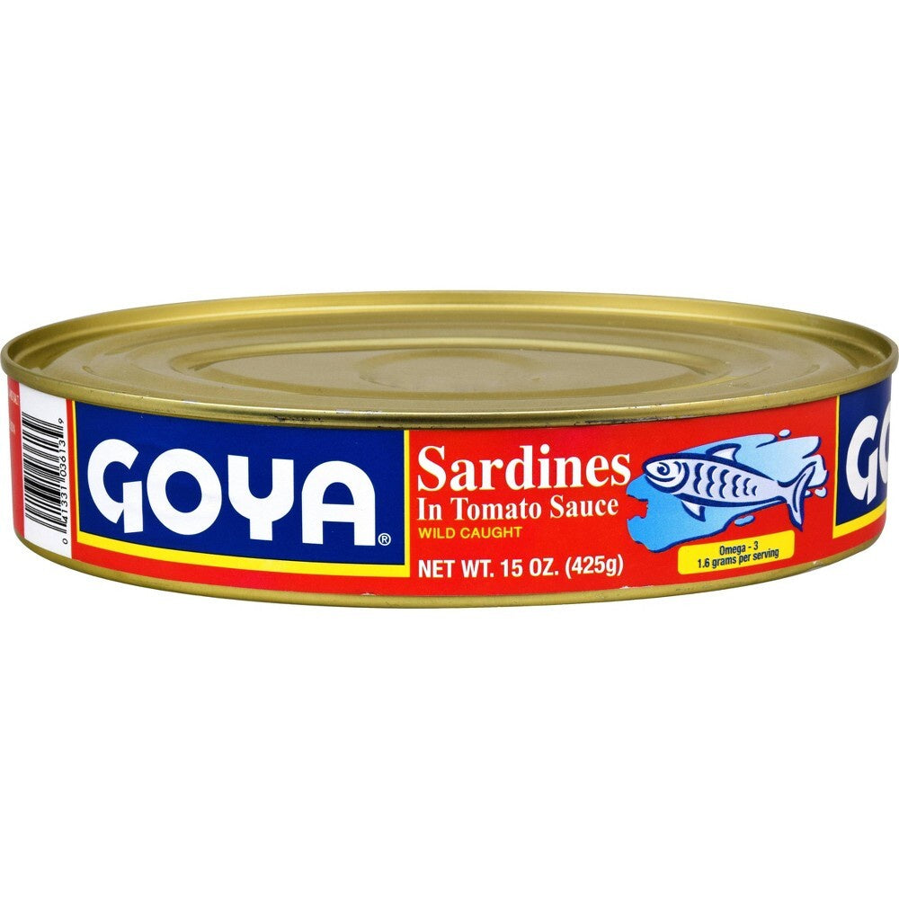 Sardines in Tomato Sauce/15 OZ GOYA # 3613