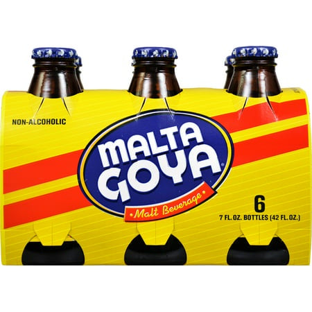 Malta Goya Malt Beverage - 6pk/7 fl oz Glass Bottles + Deposit # 4006