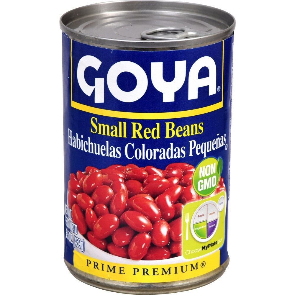 GOYA SMALL RED BEANS - CAN 15.5 OZ # 2420