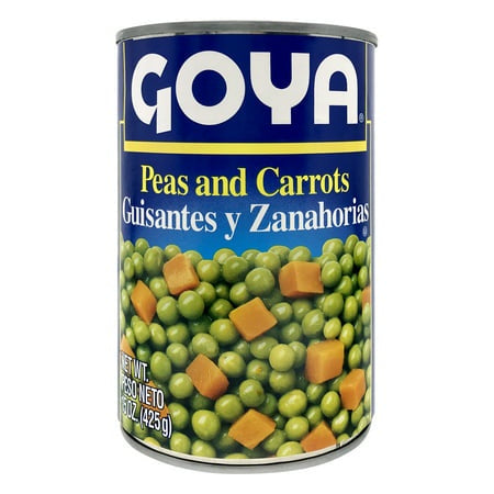 PEAS AND CARROTS 15 OZ CAN - GOYA #2553