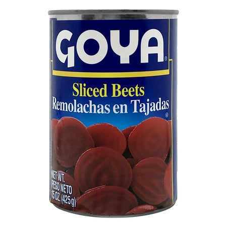 Sliced Beets CAN 15 OZ - GOYA # 2569