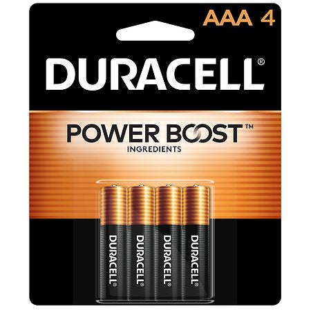 DURACELL AAA 4 PACK