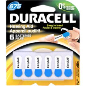 HEARING AID 8 BATTERIES PILES - DURACELL