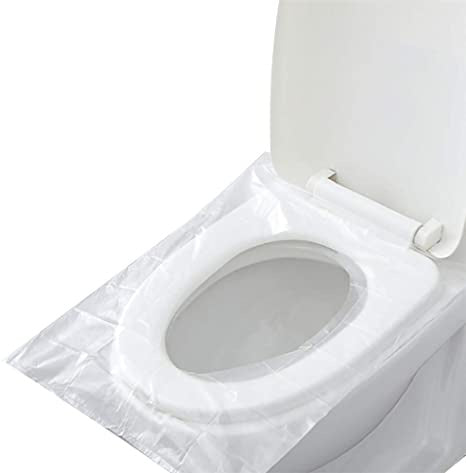 DISPOSABLE TOILET SEAT COVER 5 PK