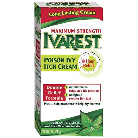 IVAREST POISON IVY ITCH CREAM 2oz