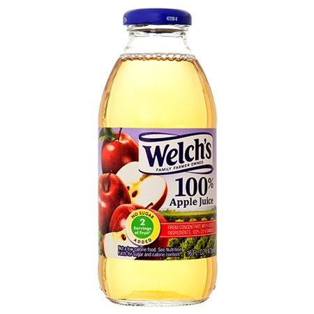 WELCH'S 16 OZ 100% APPLE