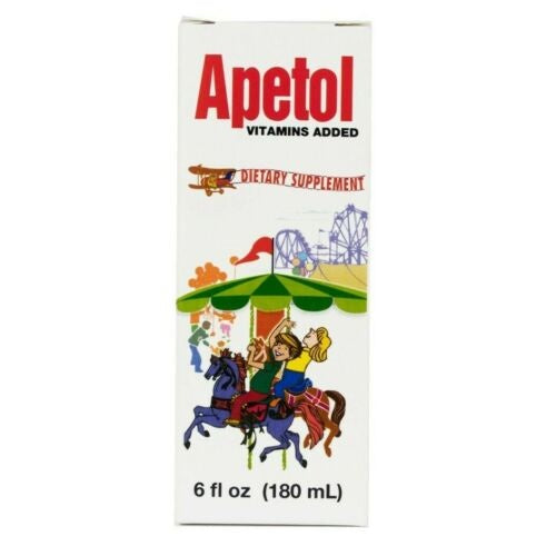 APETOL VITAMINS ADDED 6 OZ