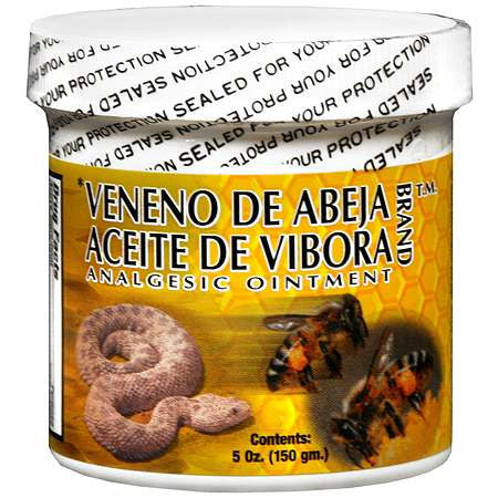 VENENO DE ABEJA ACEITE DE VIBORA 5.29 OZ