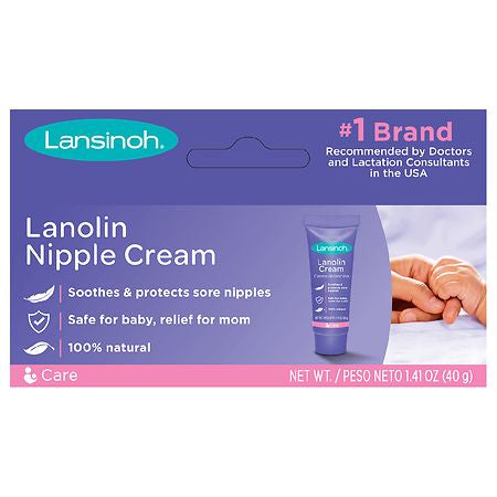 LANOLIN NIPPLE CREAM 1.41OZ