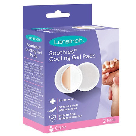 LANSINOH SOOTHIN GEL PADS 2 RE USABLE PADS