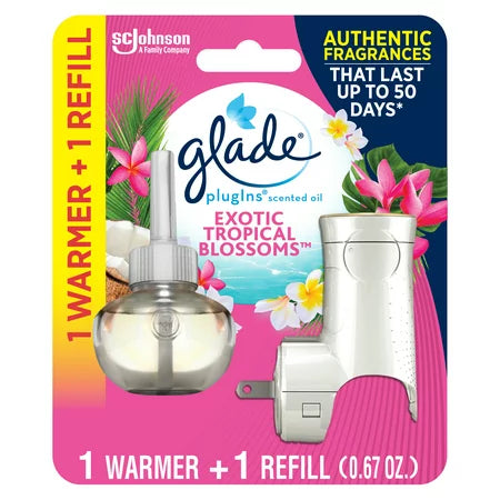 Glade Tropical Blossoms PlugIns Starter Kit - 0.67  oz