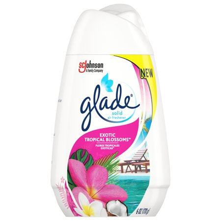 GLADE AIR FRESHENERS  SOLID TROPICAL BLOSSOMS 6 OZ #17980