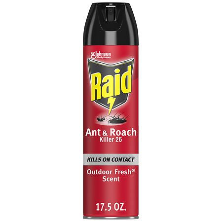 RAID ANT & ROACH OUTDOOR FRESH 17.5 OZ
