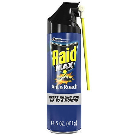 RAID MAX ANT & ROACH SRAY14.5 OZ