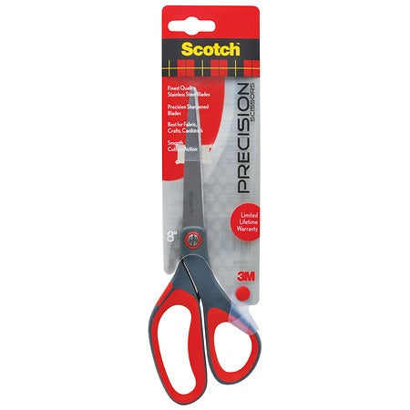 SCOTCH PRECISION SCISSORS 8" - 1ct