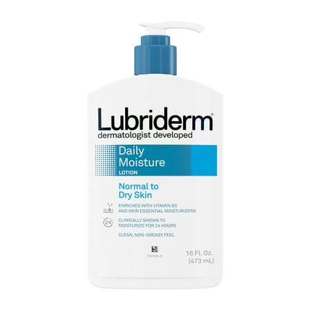 LUBRIDERM DAILY MOISTURE NORMAL TO DRY SKIN 16 OZ O DRY SKIN