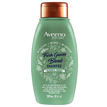 AVEENO FRESH GREENS BLEND SHAMPOO 12 OZ