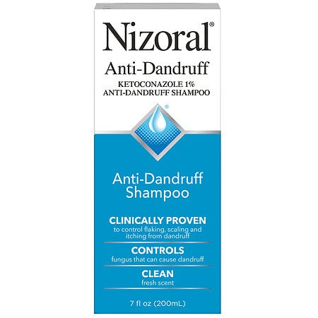 NIZORAL ANTI-DANDRUFF SHAMPOO KETOCONAZOLE 1% 7 OZ