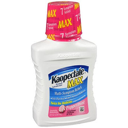 KAOPECTATE MAX DIARRHEA & UPSET STOMACH 8 OZ