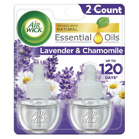 Air Wick / Scented Oil Twin Refill Lavender & Chamomile 2pk  1.34  oz