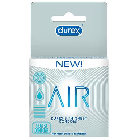 DUREX AIR 3 LATEX CONDOMS REGULAR FIT