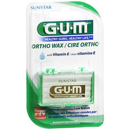 GUM Orthodontic Wax Mint - 35ct