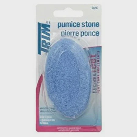 Trim Large Blue Oval Pumice Stone 1ct