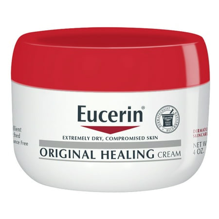 Eucerin Original Healing Soothing Repair Creme, Original, 4-Ounce Jar