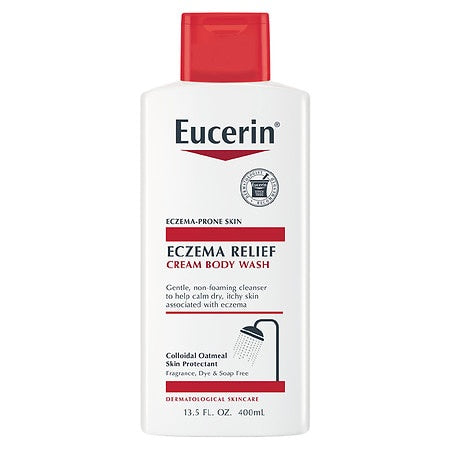 Eucerin Eczema Cream Body Wash, 13.5 OZ