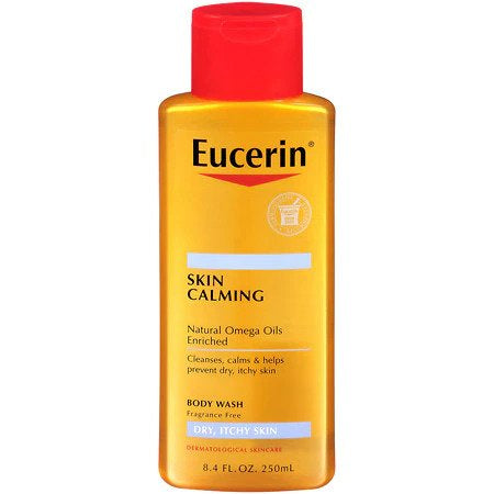 Eucerin Skin Calming Dry Skin Body Wash Oil, 8.4 Fl Oz