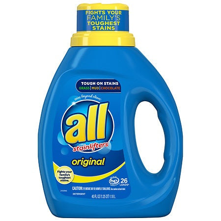 ALL LIQ. STAINLIFTER DETERGENT 40 OZ