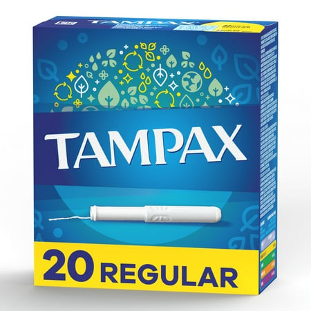 TAMPAX REGULAR UNSECENTED 20 TAMPONS