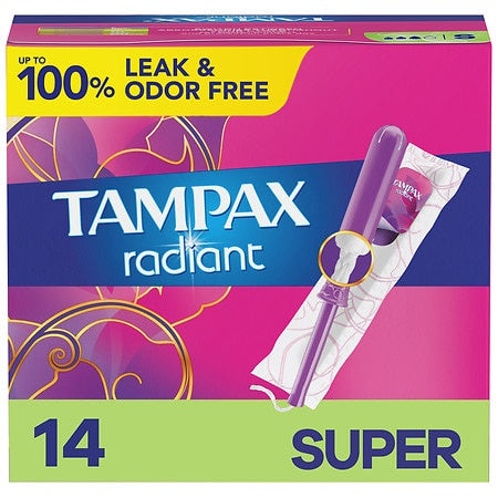 TAMPAX REDIANT SUPER 14CT #393-3181