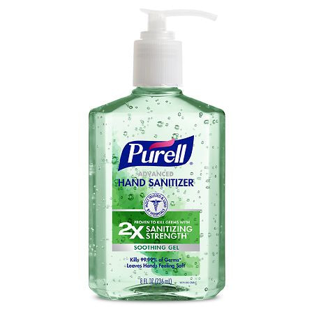 PURELL ADVANCED HAND SANITIZER 8 OZ