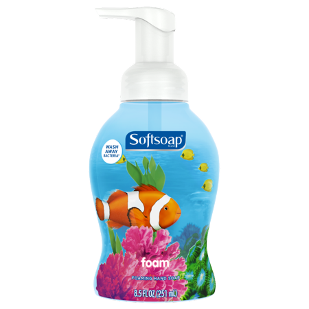 Soft Soap Foam Liq Soap Aqurium w/ 8.5oz